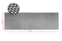 Пластиковая сетка 120 x 40 (Тип E) фото 1