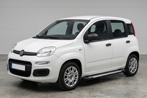 Fiat Panda 2011-2023 гг. Боковые Подножки Line (2 шт., Алюминий) фото 1