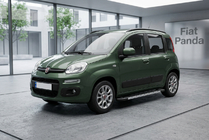 Fiat Panda 2011-2023 гг. Боковые пороги RedLine V1 (2 шт., алюминий) фото 1