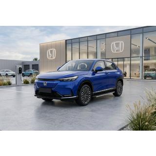 Боковые Подножки Bosphore Grey (2 шт., Алюминий) Honda HR-V 2021- гг. фото 1