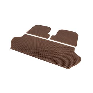 Коврик багажника 3-секционный (EVA, кирпичный) Volvo XC90 2002-2014 гг. фото 3