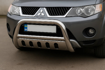Mitsubishi Outlander 2006-2012 гг. Кенгурятник a125209 (нержавейка) фото 1