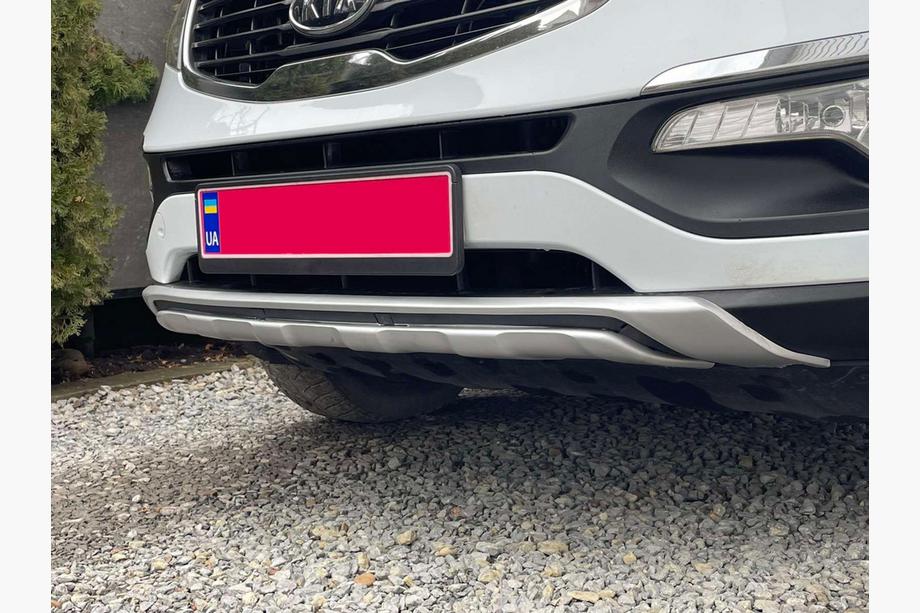 Kia Sportage 2010-2015 гг. Передний лип B06 (пластик) Image