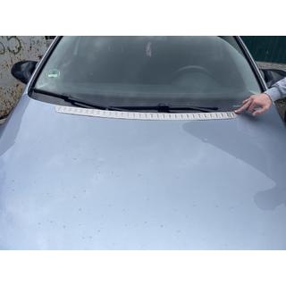 Накладка на капот (1 шт, нержавейка) Volkswagen Passat B6 2006-2012 гг. фото 3