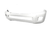 Toyota Land Cruiser 200 2007-2021 гг. Передний бампер 2012-2015 белый (Китай) фото 2