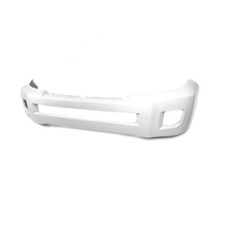 Передний бампер 2012-2015 белый (Китай) Toyota Land Cruiser 200 2007-2021 гг. фото 2