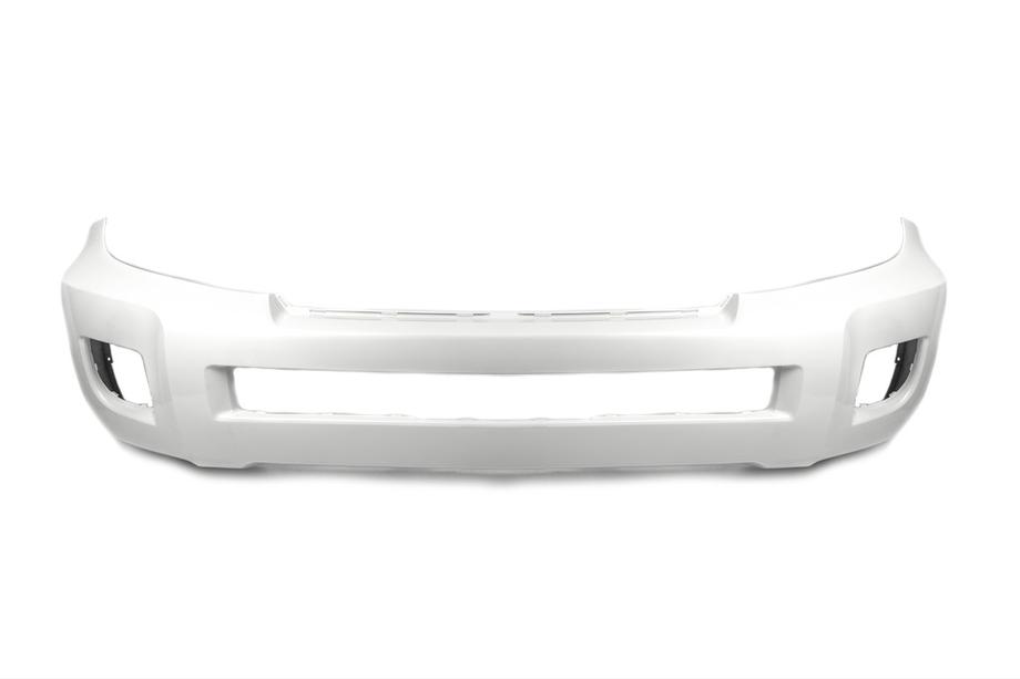 Toyota Land Cruiser 200 2007-2021 гг. Передний бампер 2012-2015 белый (Китай) Image