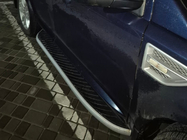 Land Rover Freelander II 2006-2014 гг. Боковые Подножки Libao (2 шт., Алюминий) фото 5