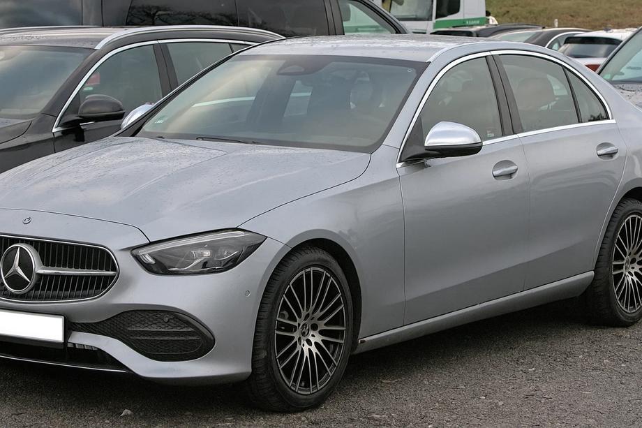 Mercedes C-class W206 2022- гг. Накладки на зеркала (2 шт, нержавейка) Image