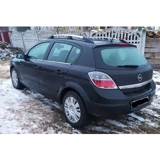 Алюминиевые рейлинги на крышу (HB, хром)