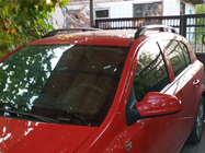 Opel Astra H 2004-2013 гг. Алюминиевые рейлинги (HB, черные) фото 1