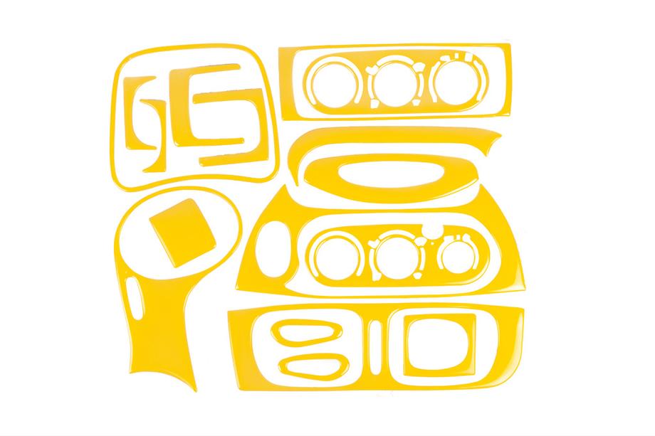 Накладки на панель приборов 1999-2003 (желтый) Image Накладки на панель приборов 1999-2003 (желтый) Image