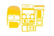 Opel Astra G classic 1998-2012 гг. Накладки на панель приборов (желтые) фото 1