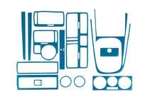 Volkswagen Bora 1998-2004 гг. Накладка на панель приборов (синий) фото 1