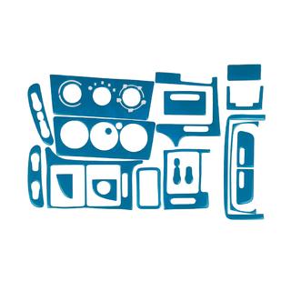 Накладки на панель приборов 1999-2003 (синий цвет) Opel Vectra B 1995-2002 гг.