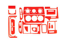 Opel Vectra B 1995-2002 гг. Накладки на панель 1995-1999 (красный цвет) фото 1