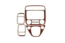 Honda Stream 2000-2006 гг. Накладки на панель (Дерево) фото 1