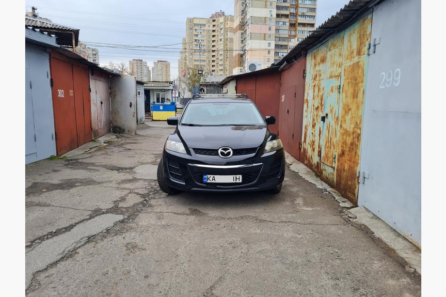 Mazda CX-7 2006-2012 гг. Поперечины на штатные места с замком Wingbar V3 (2 шт) Фото 4