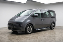 Hyundai Staria 2021- гг. Боковые Подножки Sunrise (2 шт., Алюминий) фото 1
