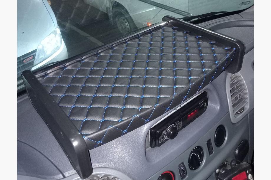 Mercedes Sprinter W901/902/903/904/905 1995–2006 гг. Полка на торпедо (2000-2006, ECO-BLUE) Image