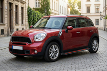 Mini Countryman R60 2010-2017 гг. Боковые Подножки Maya Red (2 шт., Алюминий) фото 1