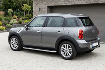 Mini Countryman R60 2010-2017 гг. Боковые Подножки Maydos V1 (2 шт., Алюминий) фото 1