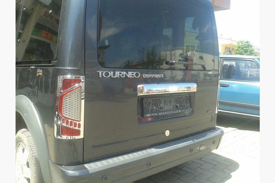 Ford Transit 2000–2014 гг. Хромированная накладка над номером (нержавейка) Фото 2