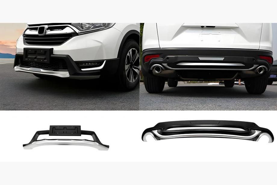 Honda CRV 2017-2022 гг. Передние и задние накладки 2016-2019 (2 шт) Фото 2
