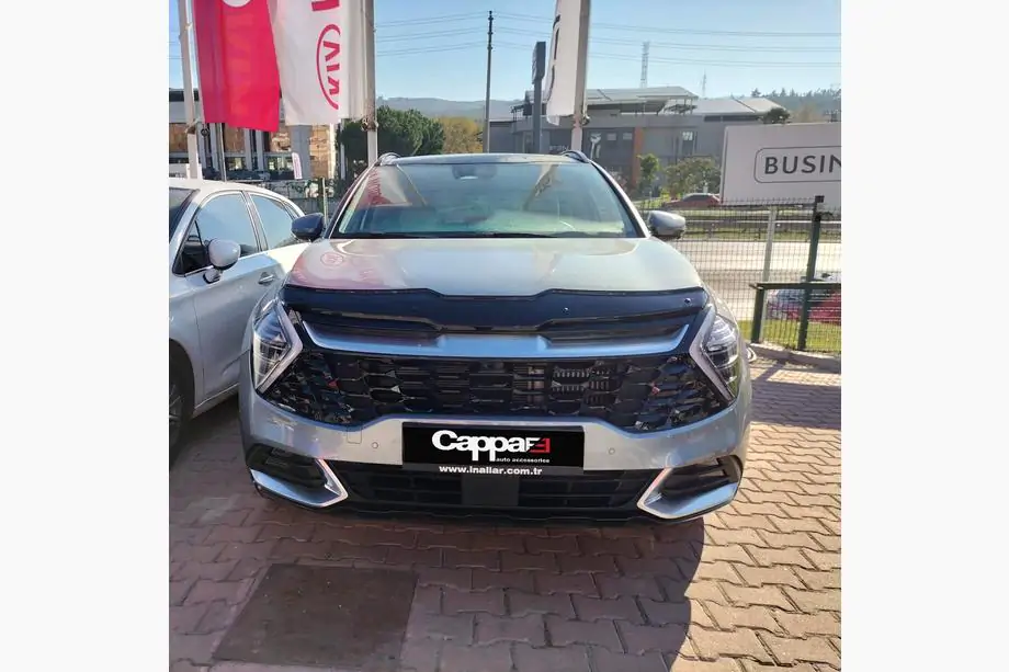 Kia Sportage 2021- гг. Дефлектор капота (EuroCap)