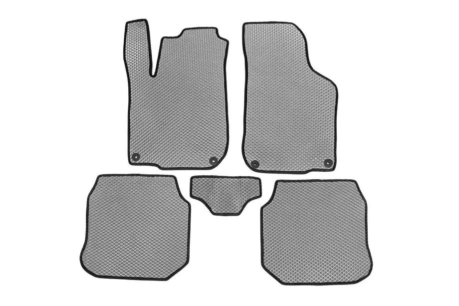 Volkswagen Golf 4 1997-2006 гг. Коврики EVA (Серые) Image