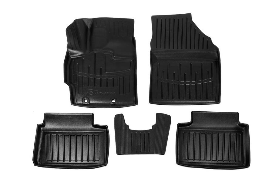 Toyota Yaris/Yaris Cross (XP210) 2020- гг. Коврики резиновые Stingray 3D для Yaris Cross (5 шт, полиуретан)