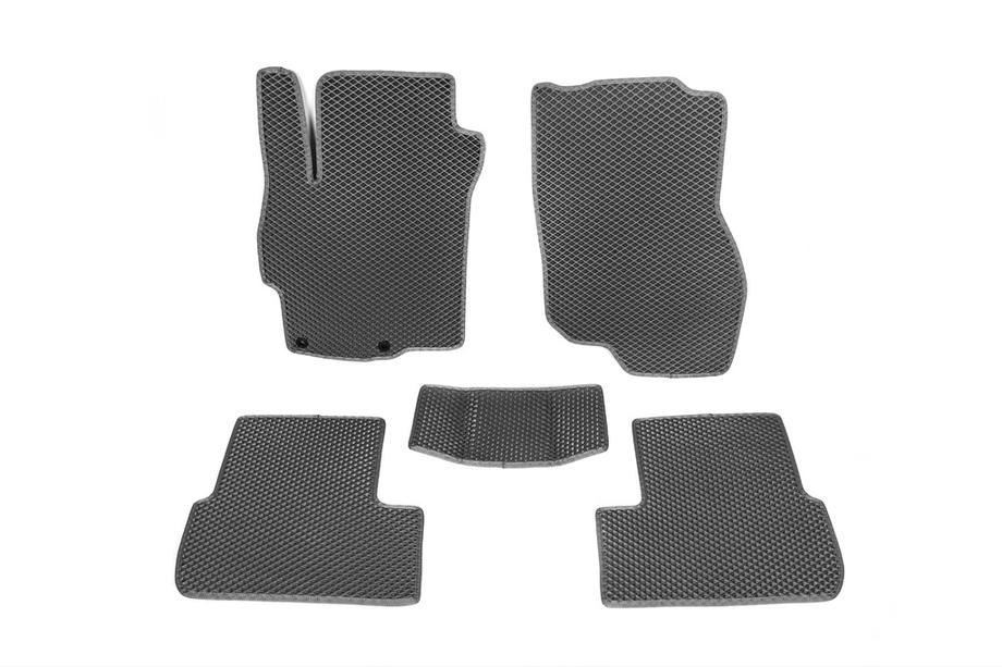 Mitsubishi Lancer X 2008- гг. Коврики EVA (Серые) Image