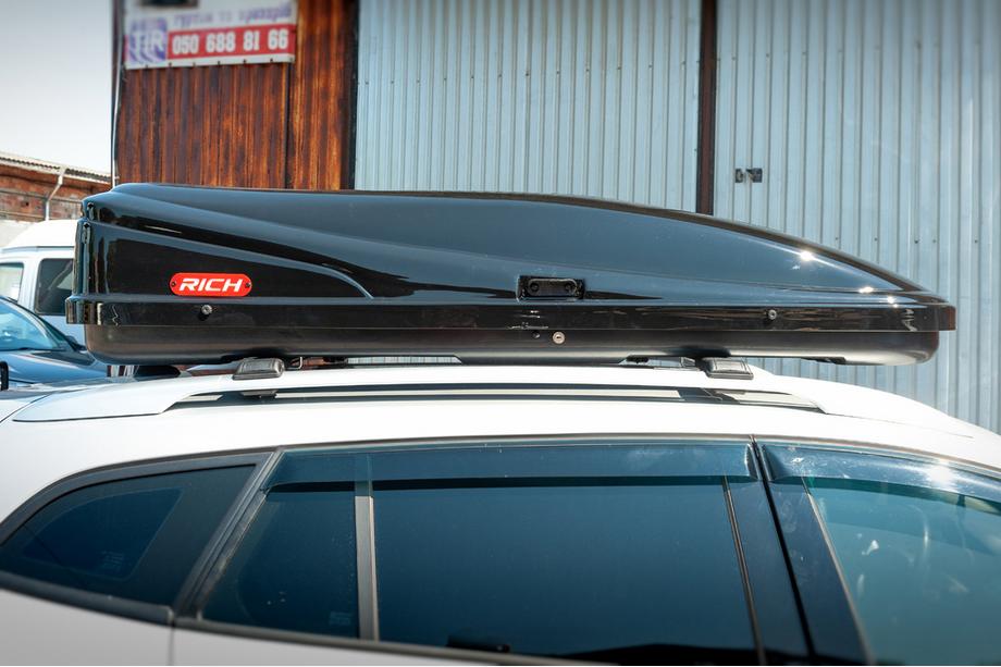 Автобокс RICH Черный Глянец (500 Л) Image Автобокс RICH Черный Глянец (500 Л) Image