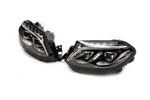 Mercedes GL/GLS сlass X166 2012-2019 гг. Передние фары (для переоборудованных автомобилей с GL на GLS, комплект 2 шт.) фото 2