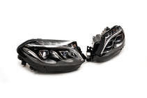 Mercedes GL/GLS сlass X166 2012-2019 гг. Передние фары (для переоборудованных автомобилей с GL на GLS, комплект 2 шт.) фото 3