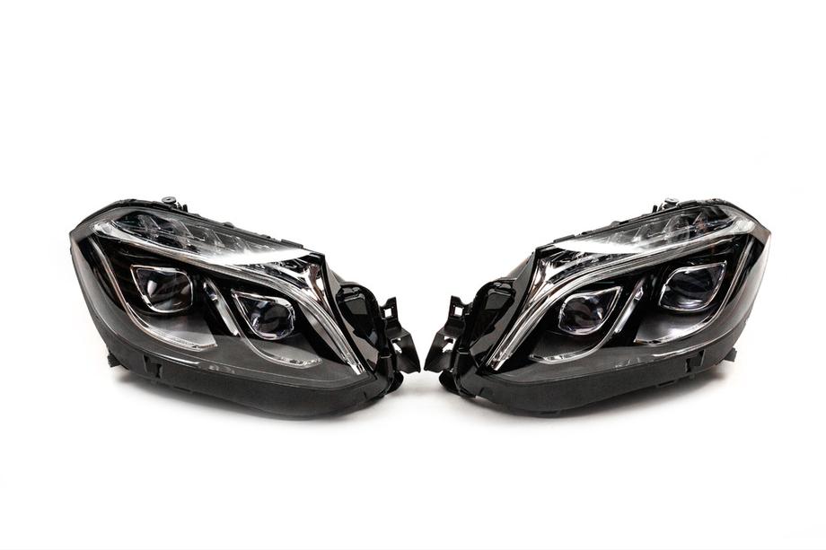 Mercedes GL/GLS сlass X166 2012-2019 гг. Передние фары (для переоборудованных автомобилей с GL на GLS, комплект 2 шт.) Image