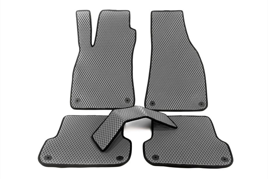 Audi A4 B7 2004-2008 гг. Коврики EVA (Серые) Image