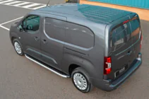 Toyota Proace City 2016- гг. Боковые Подножки Fullmond (2 шт., Алюминий) фото 5