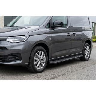 Боковые Подножки Tayga Black (2 шт., Алюминий) Toyota Proace City 2016- гг. фото 1