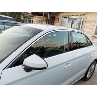 Полный комплект окантовки окон (Sedan, нержавейка) Audi A3 2012-2020 гг.