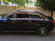 Mercedes A-сlass W177 2018- гг. Верхние молдинги окон нержавейка (4 шт) фото 1