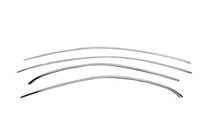 Mercedes A-сlass W177 2018- гг. Верхние молдинги окон нержавейка (4 шт) фото 2