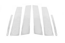 Mercedes A-сlass W177 2018- гг. Накладки на дверные стойки из нержавеющей стали (6 шт) фото 2