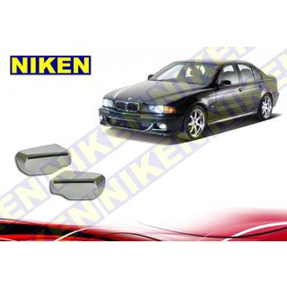 Накладки на Зеркала (2 шт., пластик) BMW 5 серия E39 1996-2003 гг.