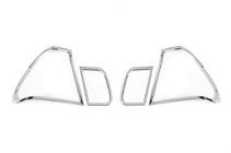 BMW 3 серия E46 1998-2006 гг. Хромированные накладки на задние фонари (2 шт) фото 2