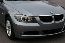 Хром Накладки на Фары (2 шт., Пластик) фото 1