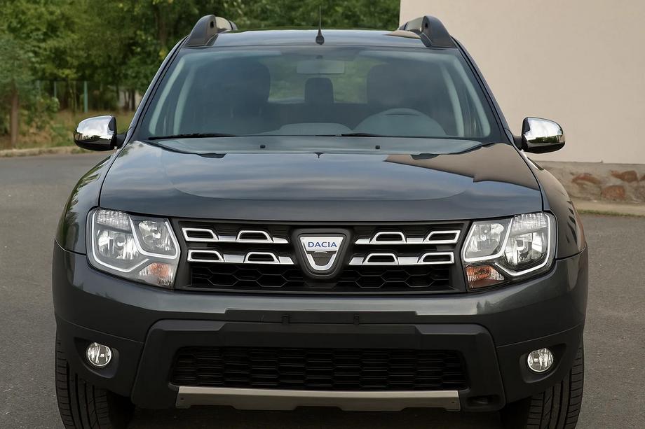 Dacia Duster 2008-2018 гг. Накладки на Зеркала Вариант 1 (2 шт, ABS) Image