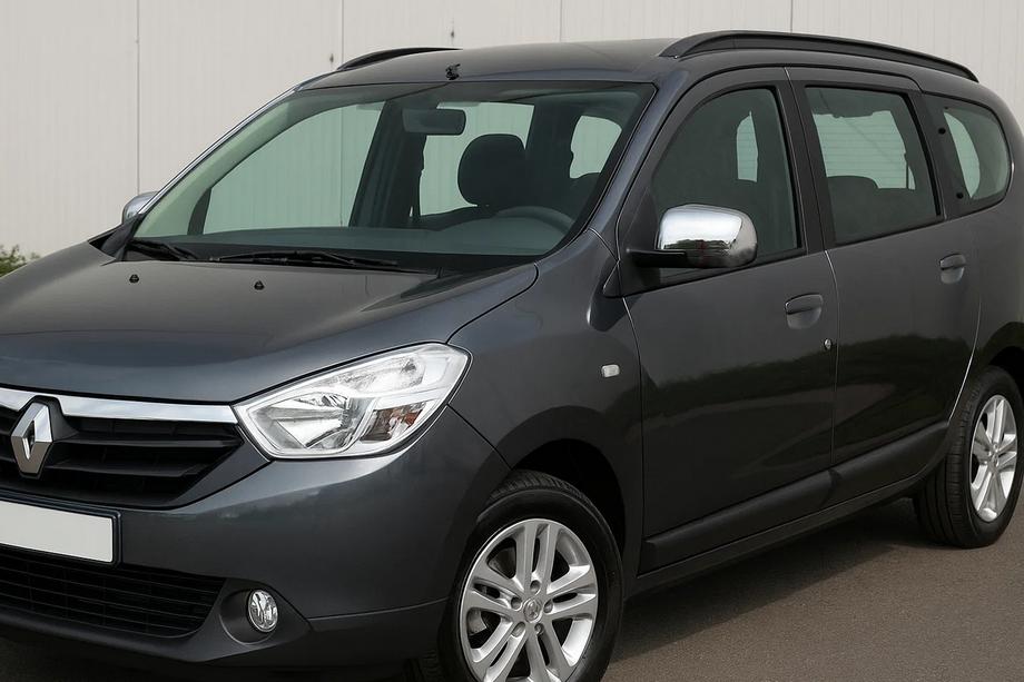 Renault Lodgy 2013-2022 гг. Накладки на Зеркала (2 шт, ABS) Image