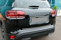 Citroen C5 Aircross 2017-2025 гг. Хромированная накладка над номером (нержавейка) фото 2