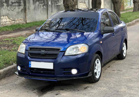 Универсальная передняя губа Niken Blue (ABS) фото 3